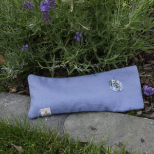 Meditationsaugenkissen Kehlchakra BLAU Oeko-Tex 100