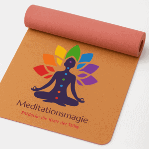 Meditationsmatte NATUR/PINK 100% Kork