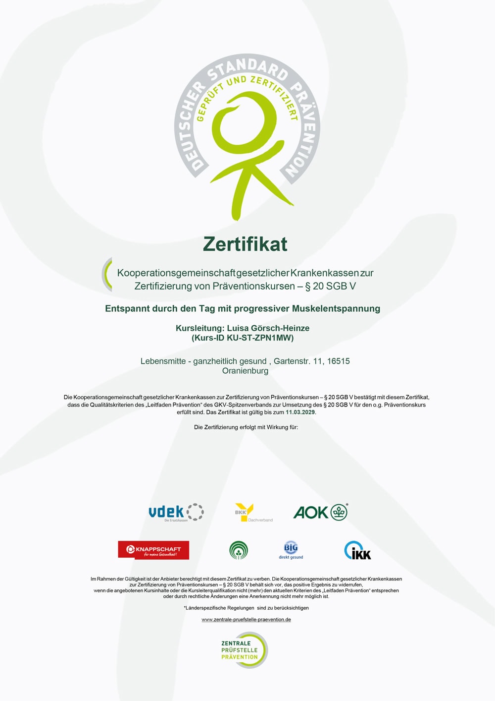 Luisa Görsch-Heinze - Heilung für Körper, Geist und Seele